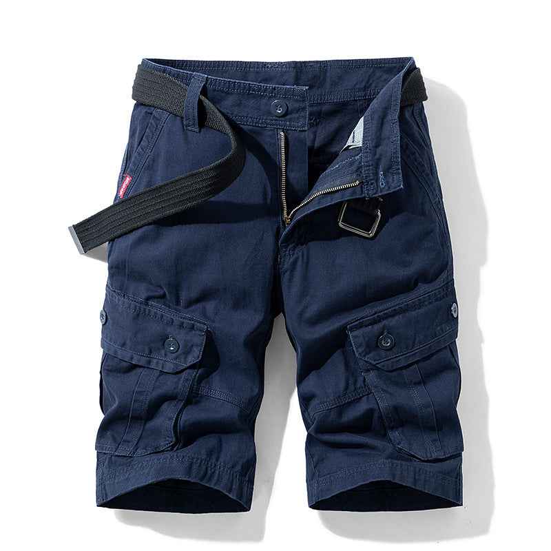 Men's cotton overalls shorts