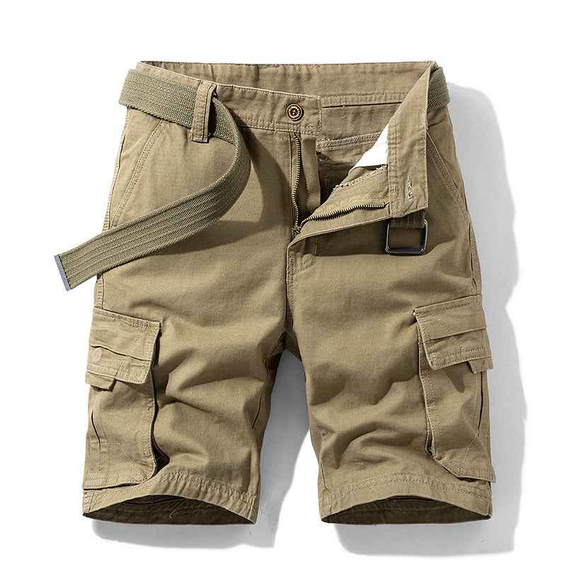 Men's cotton overalls shorts