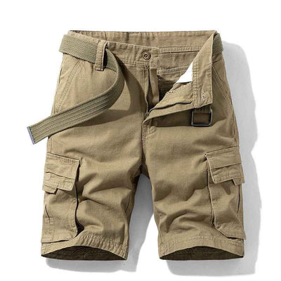 Men's cotton overalls shorts