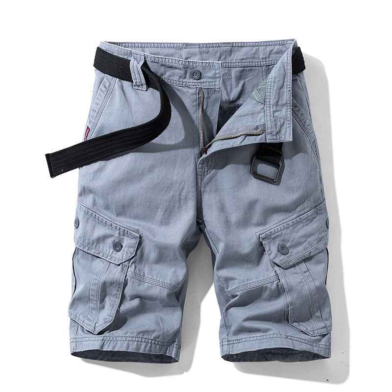 Men's cotton overalls shorts