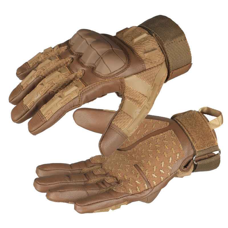 Heavy Duty Tactical Gloves Camouflaged Male