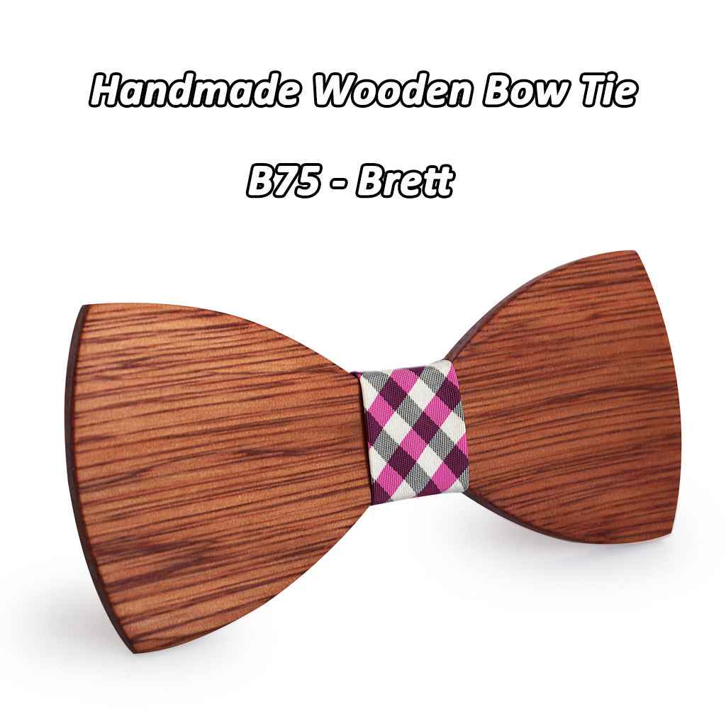 Wooden tie knot