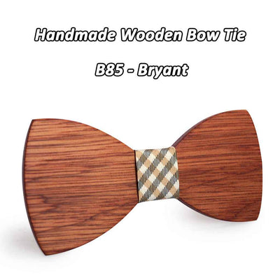 Wooden tie knot