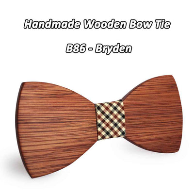 Wooden tie knot