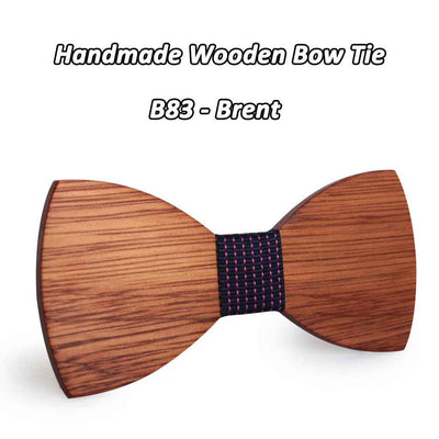 Wooden tie knot