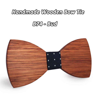 Wooden tie knot
