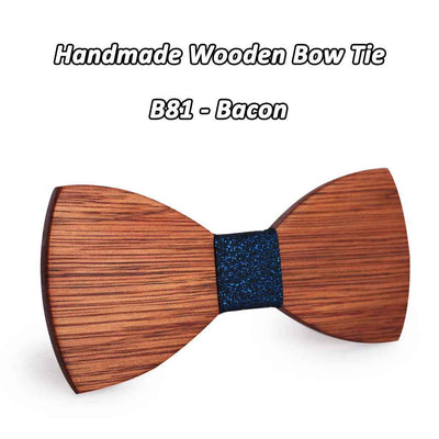 Wooden tie knot