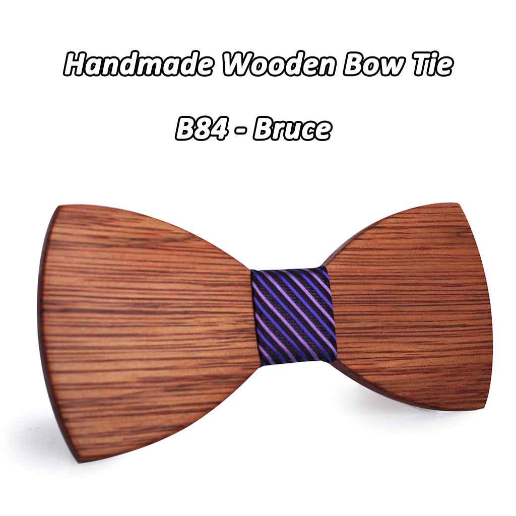 Wooden tie knot