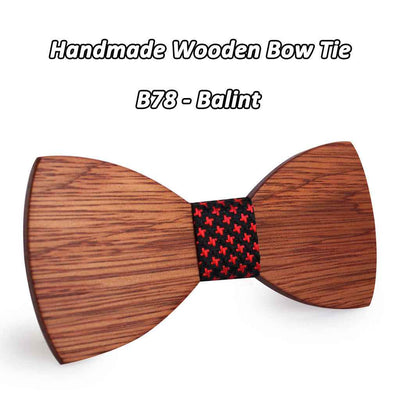 Wooden tie knot