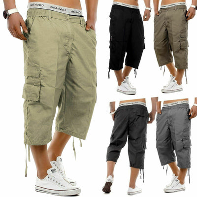 Summer Men's 7-point Multi-pocket Military Pants Cross-border Men SHOPPORA