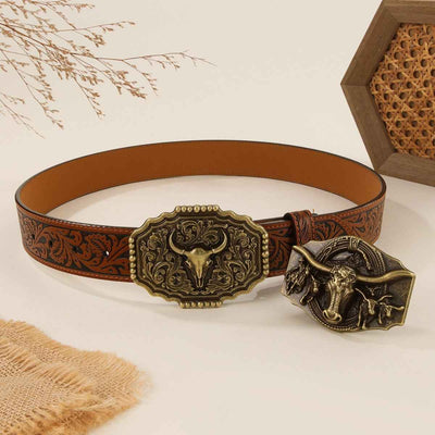 Fashion Personality Western Denim Style Belt