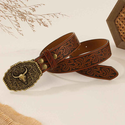 Fashion Personality Western Denim Style Belt
