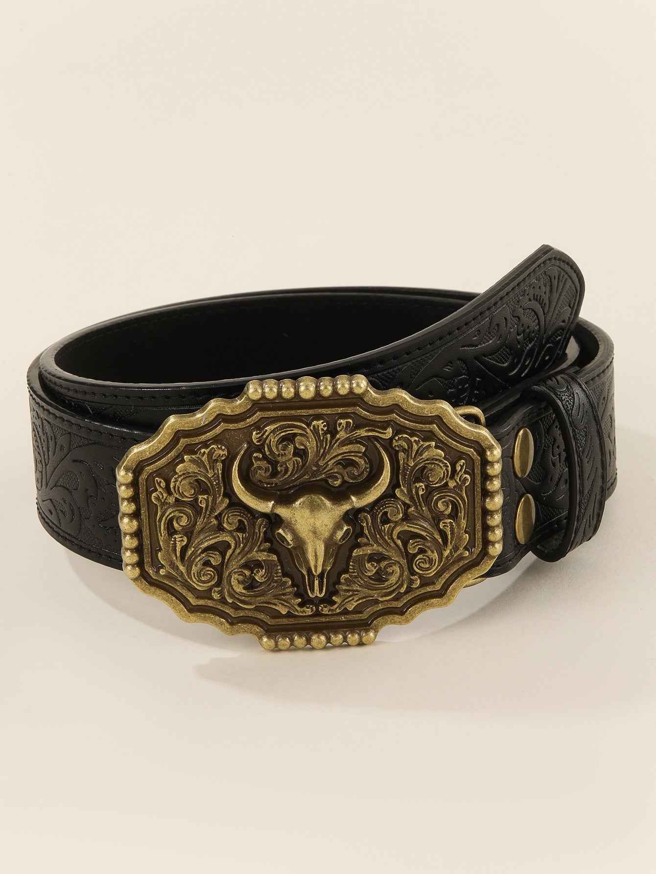 Fashion Personality Western Denim Style Belt