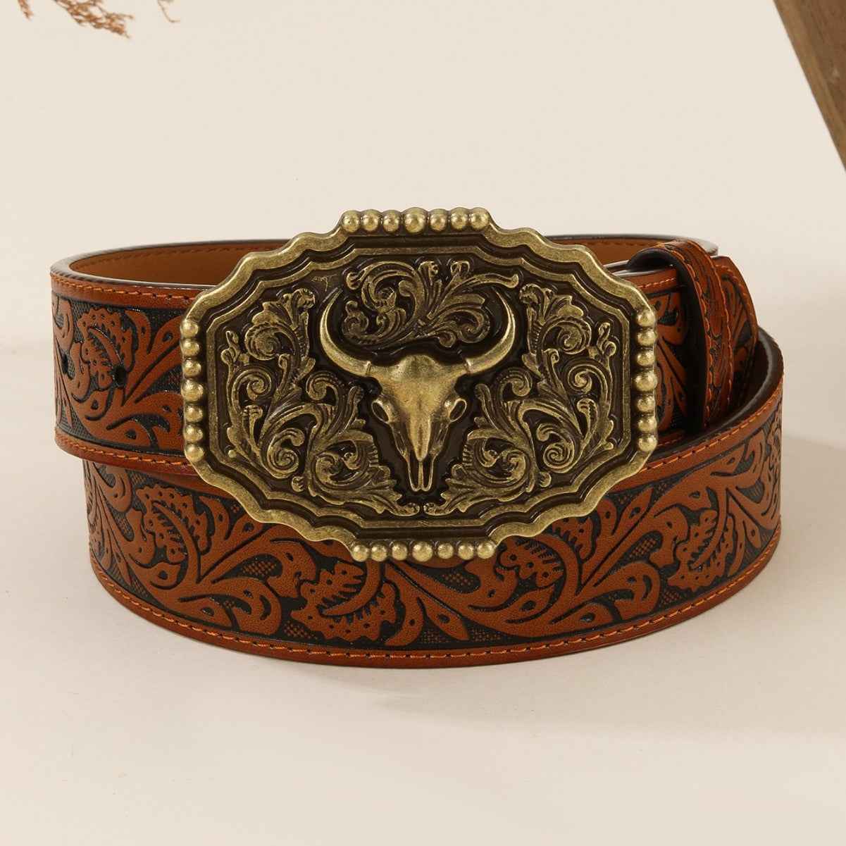Fashion Personality Western Denim Style Belt