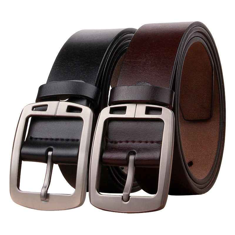 Cowhide Young And Middle-aged Retro Men's Belt