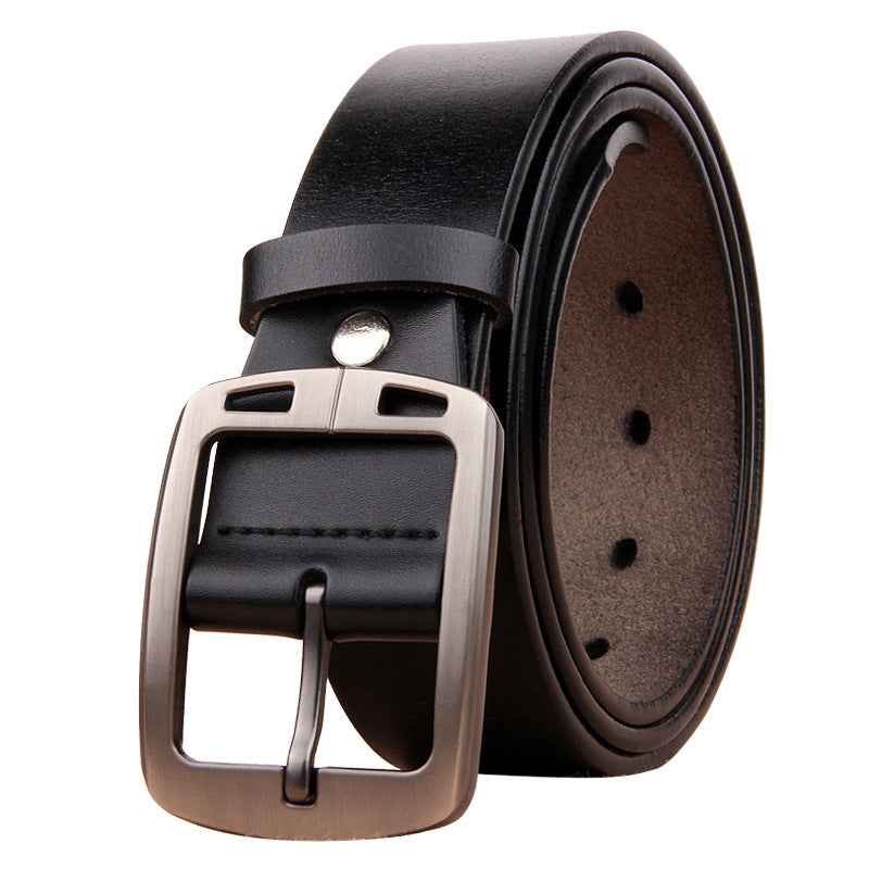 Cowhide Young And Middle-aged Retro Men's Belt