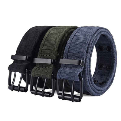 Double Hole Youth Canvas Belt