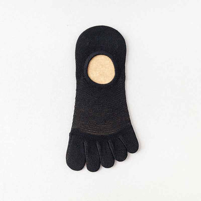 Men's Cotton Deodorant And Sweat-absorbing Breathable Five Toe Socks