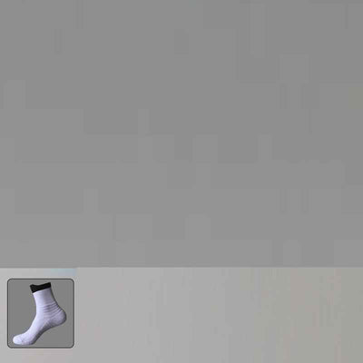 Sports Pressure Towel Bottom Thickened Men's Middle Tube Socks