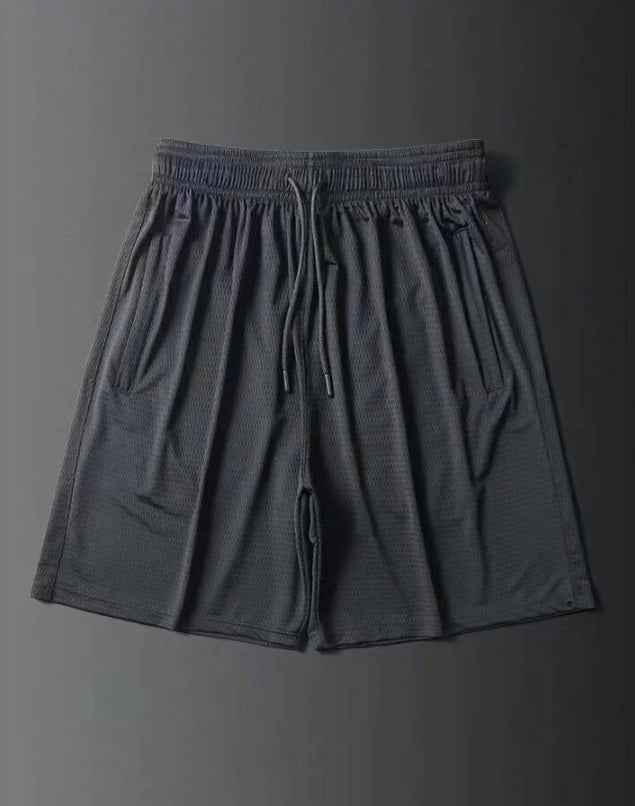 Sports shorts men's quick-drying ice silk five-point pants