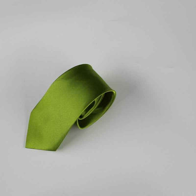 8cm Black Hand-tied Plain Suit Tie