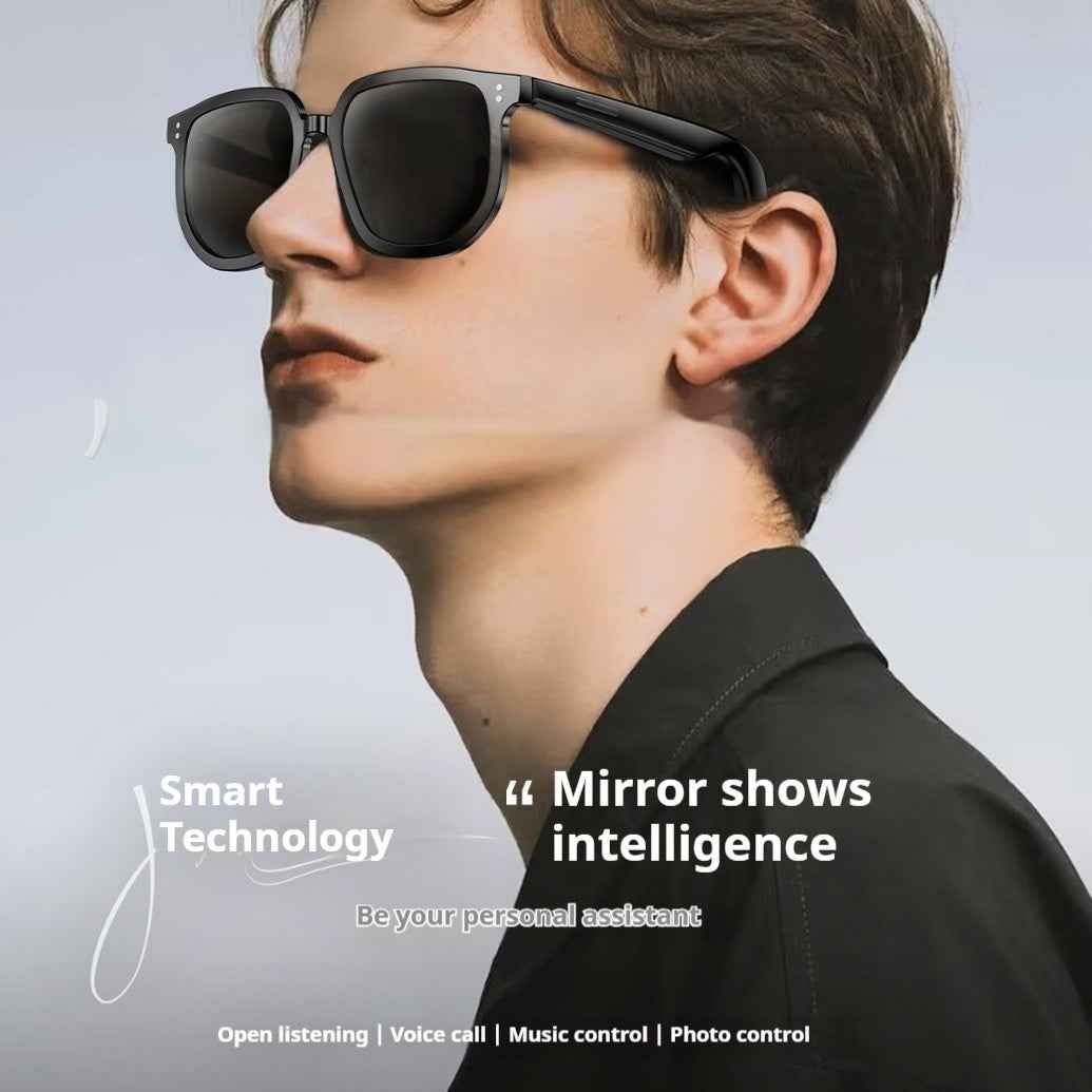 AI Smart Glasses Call Wireless Bluetooth Audio Sunglasses