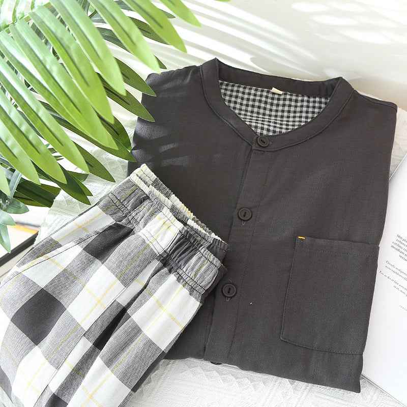 Men's Cotton Double-layer Cotton Yarn