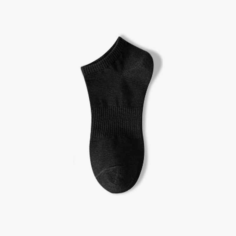 Men's Thin Knee-high Sweat Absorbing And Deodorant Antibacterial Socks