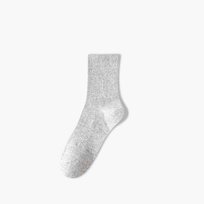 Men's Thin Knee-high Sweat Absorbing And Deodorant Antibacterial Socks