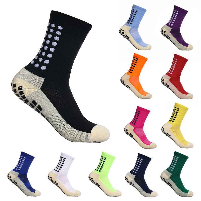 Thickened Sweat And Odor Absorbing Adhesive Non Slip Socks