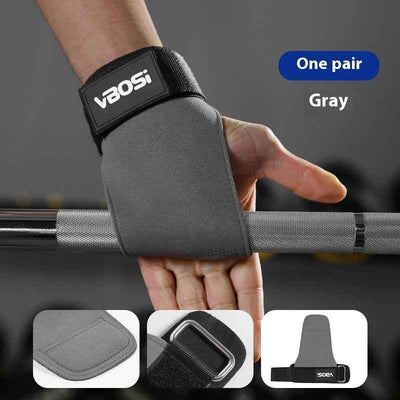 Hard Pull Booster Stripe Palm Gloves Fitness Assistance