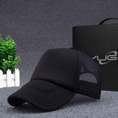 Breathable mesh baseball cap