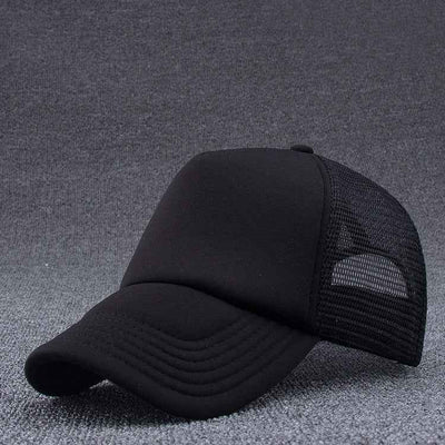 Breathable mesh baseball cap