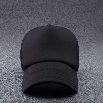 Breathable mesh baseball cap