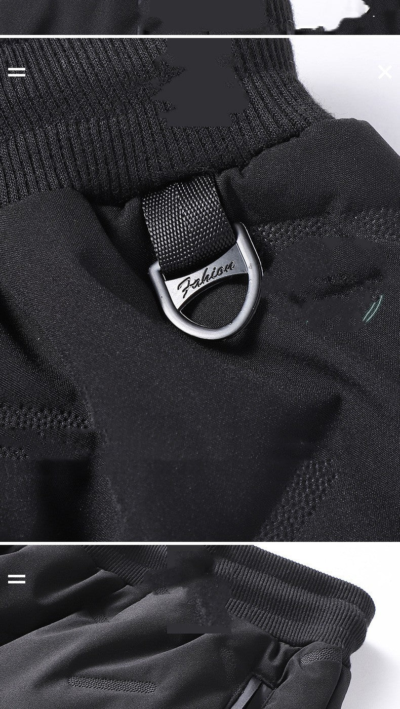 Men's Padded Cotton Trousers With Cashmere SHOPPORA