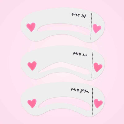 Waterproof And Not Easy To Fade Vignetting Color Eyebrow Dyeing Cream Set