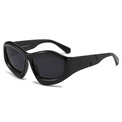 Men And Women Riding Outdoor Personality Concave Shape Sun Glasses
