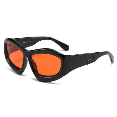 Men And Women Riding Outdoor Personality Concave Shape Sun Glasses