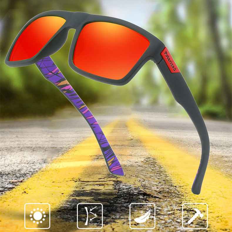 Men's Cycling Sunglasses Outdoor Retro Sports Glasses