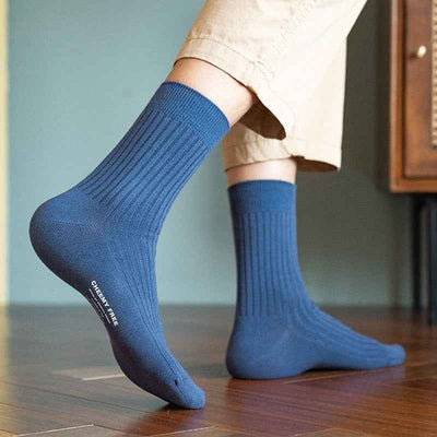 98 Australian Cotton Double Needle Socks Men's Business