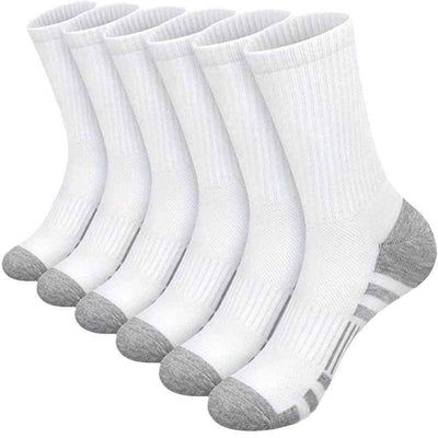 Color Matching Athletic Socks Plus Size Basketball Mid Tube Cotton Breathable