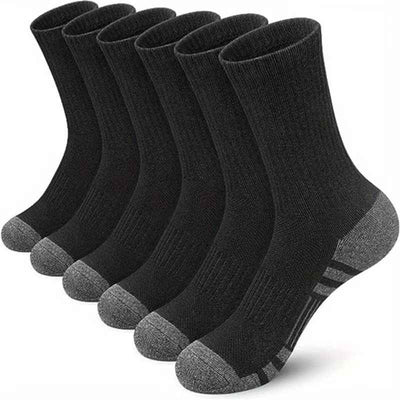Color Matching Athletic Socks Plus Size Basketball Mid Tube Cotton Breathable