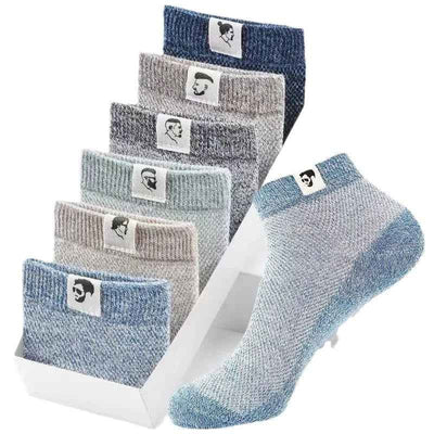 Socks Men's Cotton Summer Thin Deodorant And Sweat-absorbing