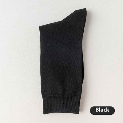 Mid-calf Spring And Autumn Pure Cotton Business Men Socks