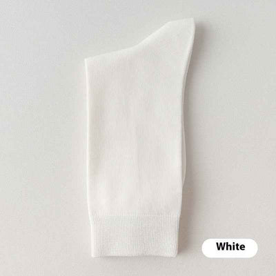 Mid-calf Spring And Autumn Pure Cotton Business Men Socks