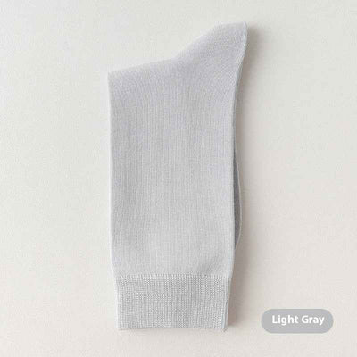 Mid-calf Spring And Autumn Pure Cotton Business Men Socks