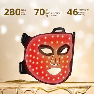 New Infrared Phototherapy Beauty Apparatus Face Led Color Light Skin Rejuvenation Beauty Mask