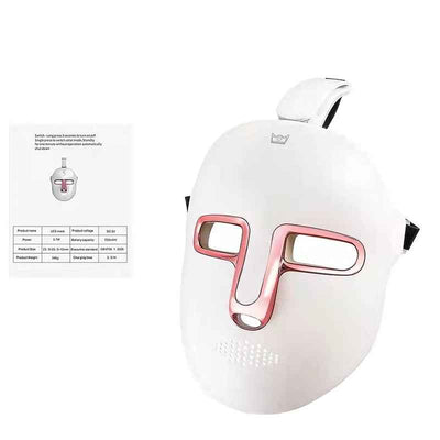 Photon Instrument Facial Silicone Red Light LED Beauty Mask