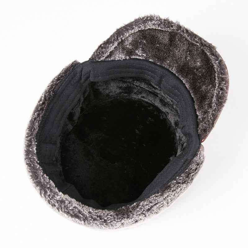 Men's Thick Warm Outdoor Ear Protection Cotton Cap
