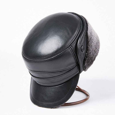Men's Thick Warm Outdoor Ear Protection Cotton Cap